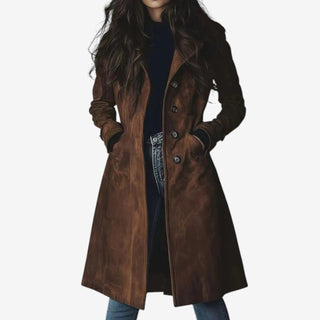 Soraya™ | Abrigo Largo Chic para Calidez y Estilo Clásico