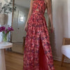 Luna | Vestido Maxi con Estampado de Flores