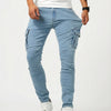 Pantalón Cargo Marino Elástico