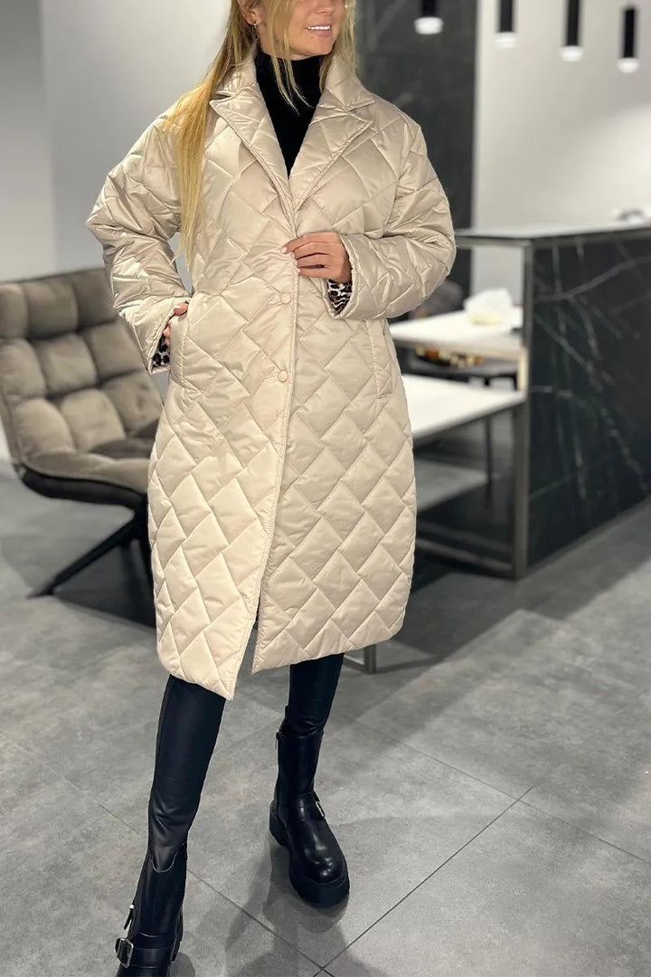 Olivia Sur™ | Elegante Abrigo de Leopardo