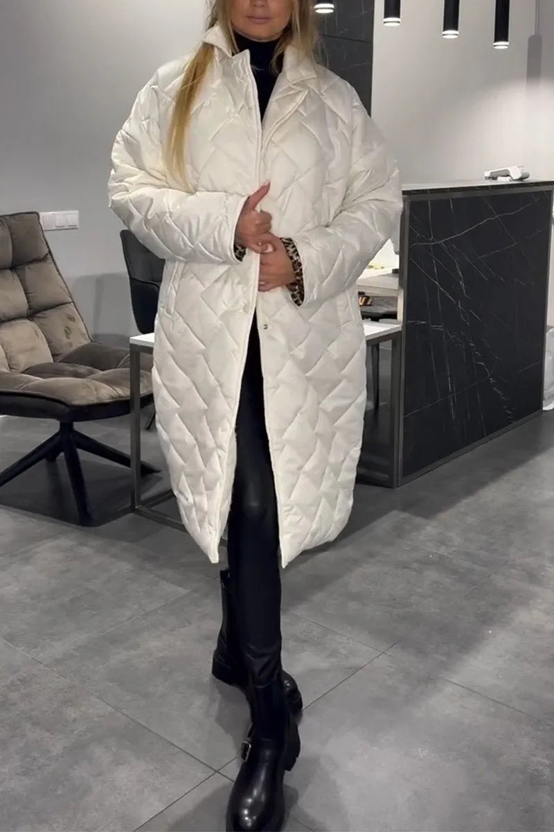 Olivia Sur™ | Elegante Abrigo de Leopardo
