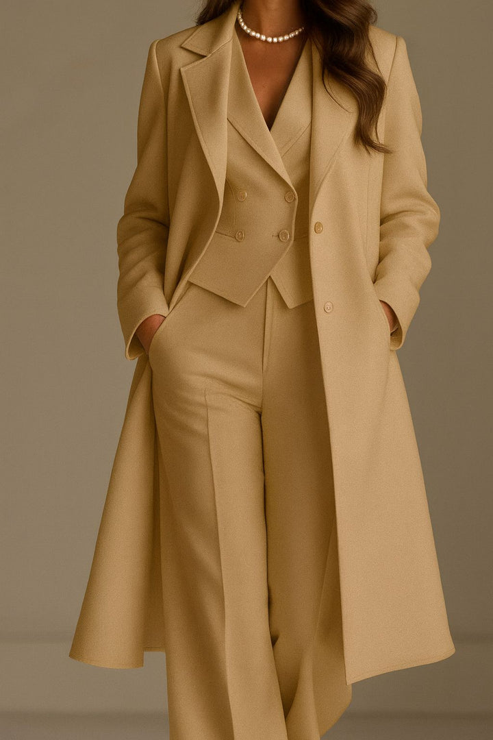 Conjunto Mavi Abrigo + Traje completo