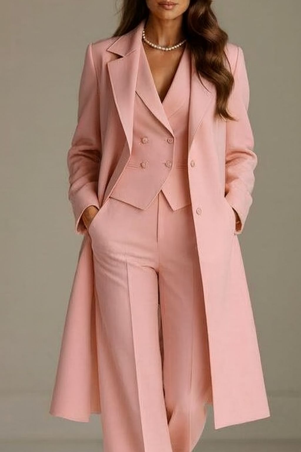 Conjunto Mavi Abrigo + Traje completo