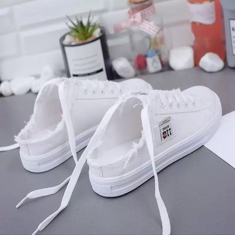 Zapatillas Mule de Denim para Dama
