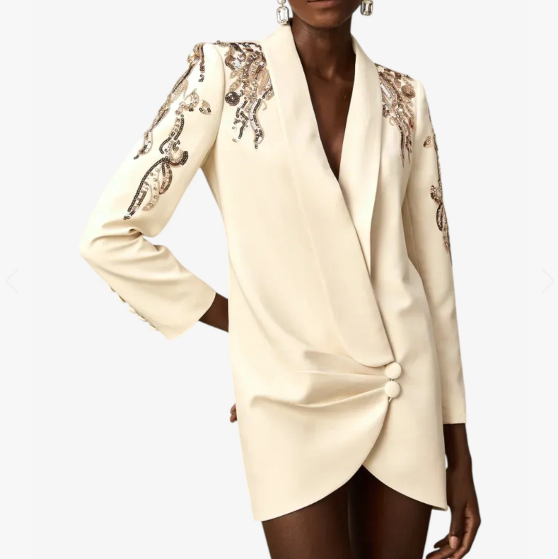 Gisela™ | Elegant Embroidered American Style Dress