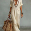 Marta | Vestido Maxi Bohemio con Diseño Floral